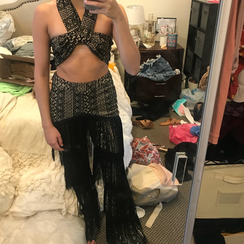Top and pants set